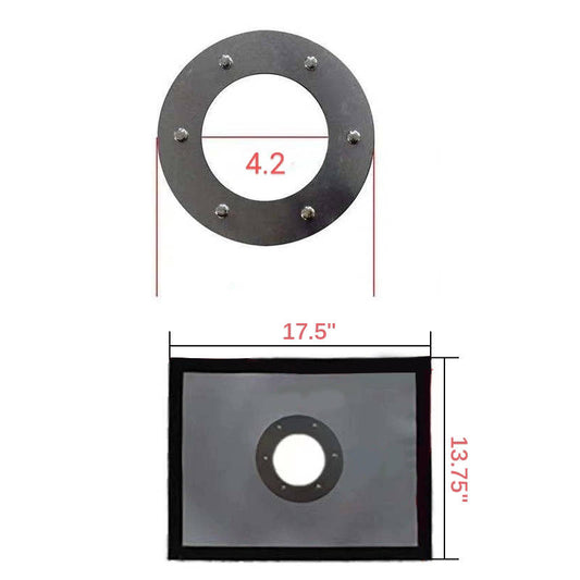 Stove Jack for 4" Pipe