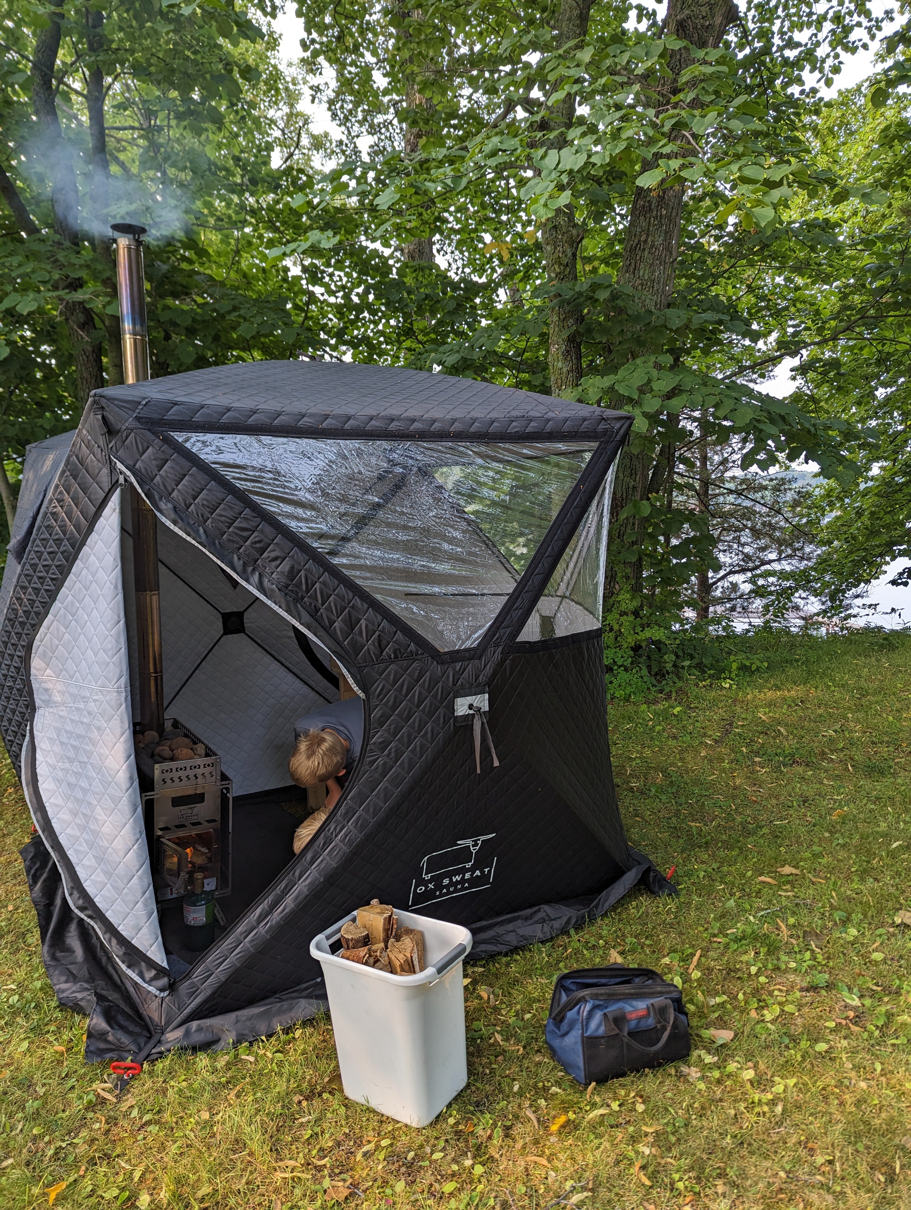 sweat tent Ox Sweat Sauna Tent Package