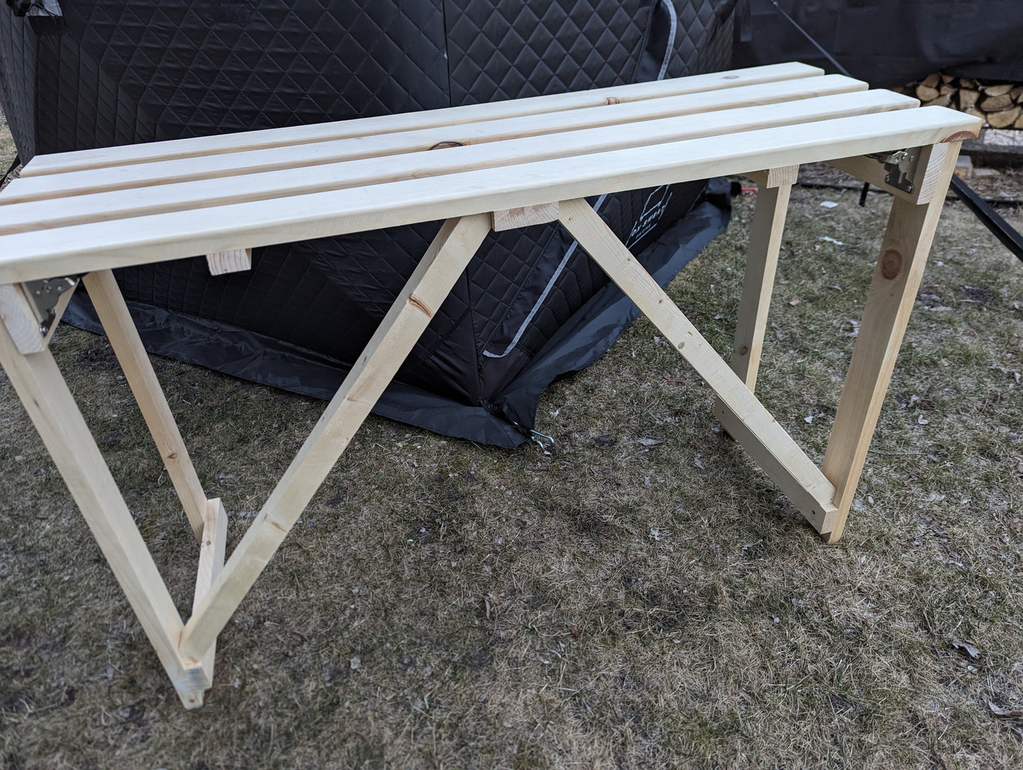 Sauna Bench - Portable Two-Level Benches