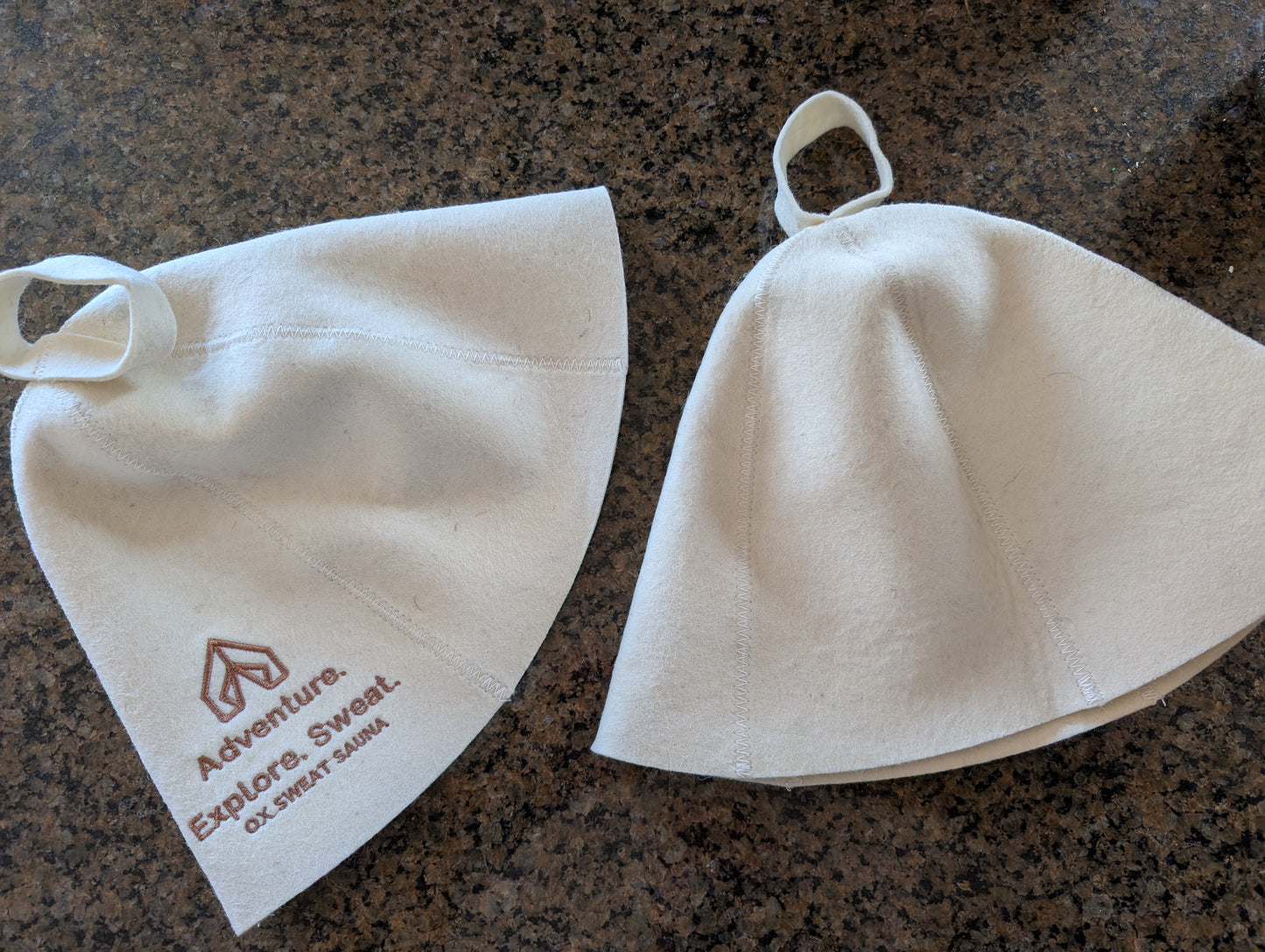 Sauna Hat - Adventure. Explore. Sweat.