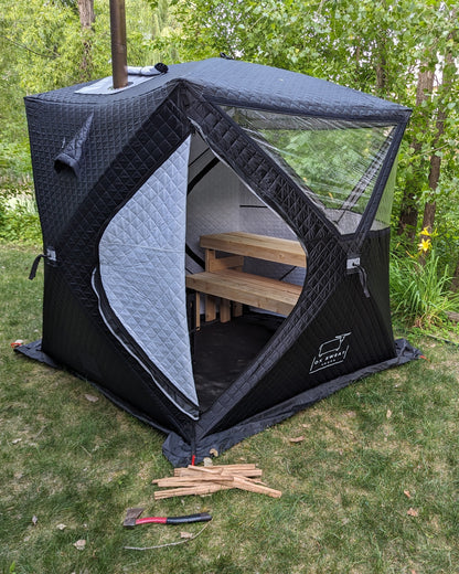 indoor sauna tent Skylight Sauna Tent – Ox Sweat Sauna