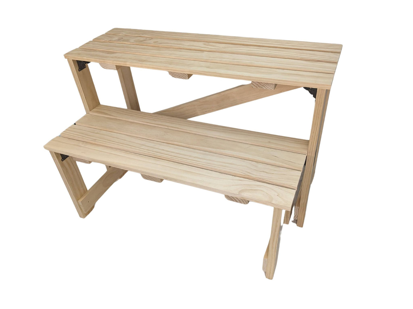 Folding portable sauna benches for sauna tent