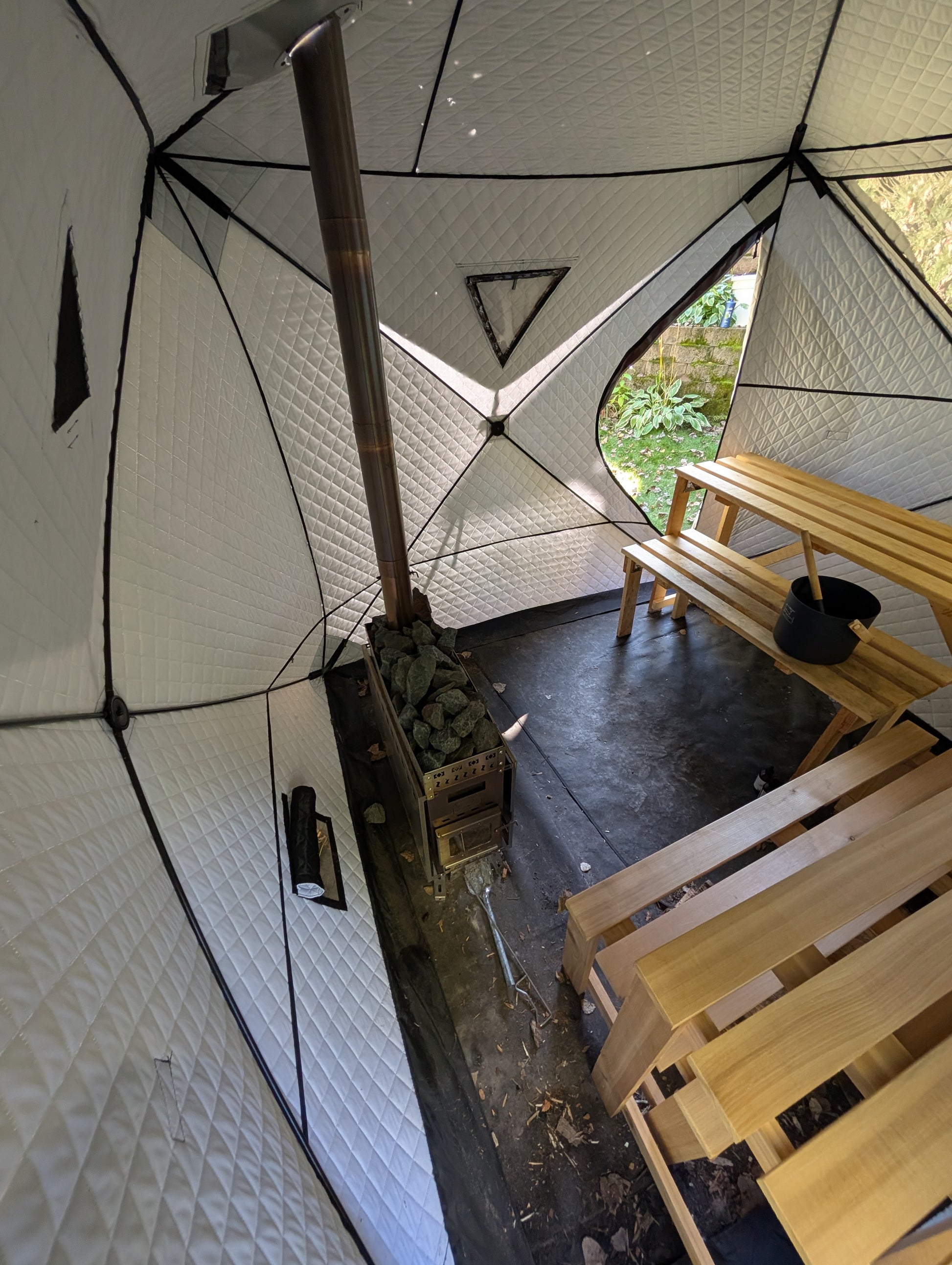 tente sauna The Lodge Sauna Tent